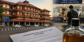 കൊച്ചി വിമാനത്താവളത്തിൽ മദ്യത്തിന് കടുത്ത നിയന്ത്രണം; പിഴയടച്ചാലും മദ്യം കണ്ടുകെട്ടും