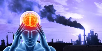 Canada air pollution brain health study