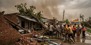 Uttar Pradesh dust storm