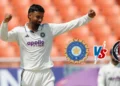 Manav Suthar 6 wickets Test debut